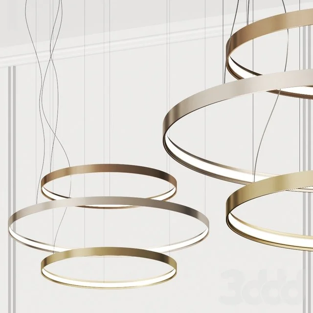 Panzeri Zero Round Pendant Lamps